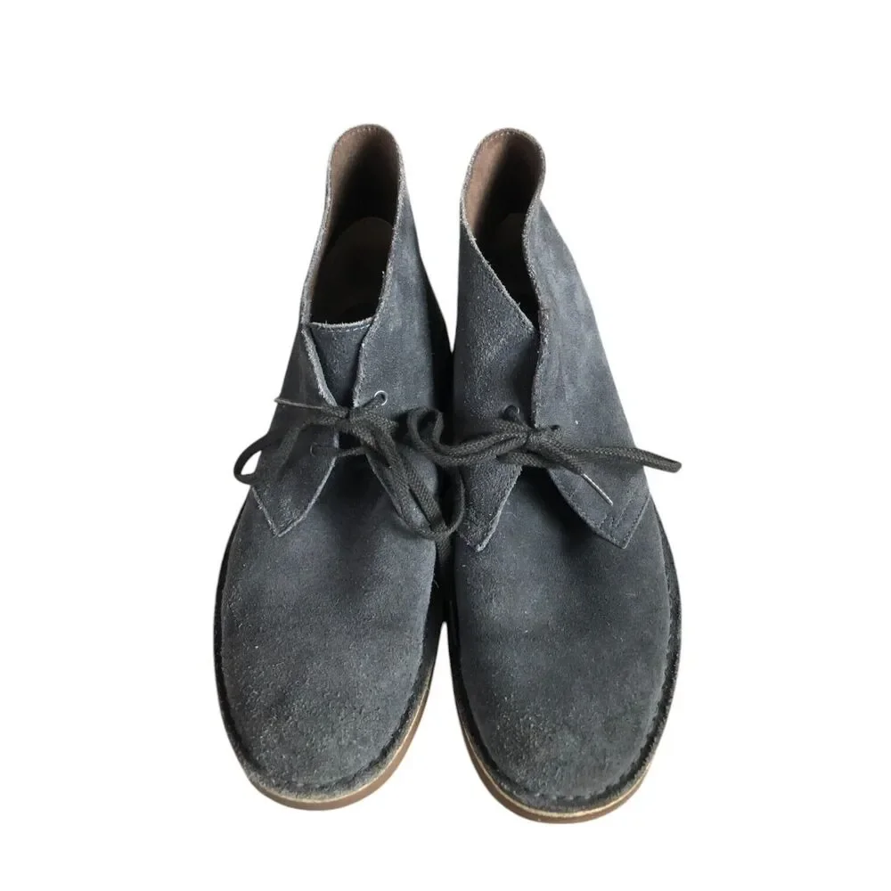 Clark's Bushacre Gray Desert Ankle Chukka Boot Mens Style‎ : 07882 Size 9.5